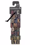 Academia Bookmarks: Letter Press