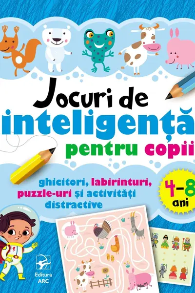 Jocuri de inteligenta pentru copii 4-8 ani