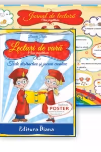 Lecturi de vara - Texte distractive si jocuri creative pentru clasa pregatitoare
