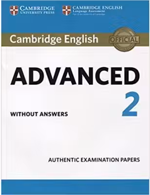 Cambridge English Advanced 2 Student's Book without answers
