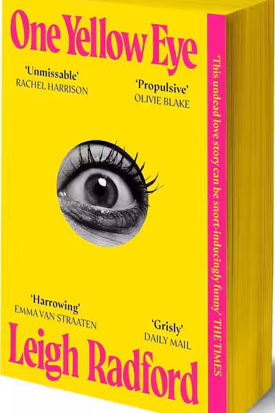 One Yellow Eye (Sprayed Edges)