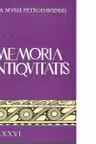 Memoria Antiquitatis XXV - XXVI (2008-2009)