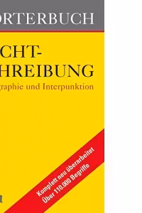 Worterbuch Rechtschreibung