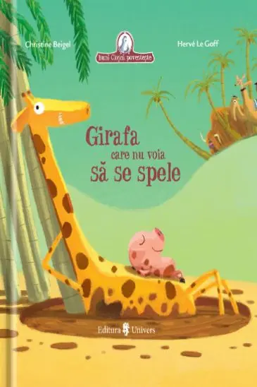 Girafa care nu voia să se spele