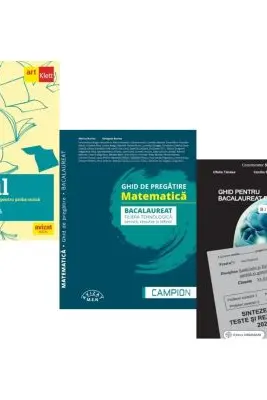 Pachet Bacalaureat 2026. Eseul. Pregatire individuala pentru proba scrisa, Matematica filiera tehnologica: servicii, resurse si tehnic si Biologie clasele 11-12 - Liliana Paicu, Marius Burtea, Stelica Ene