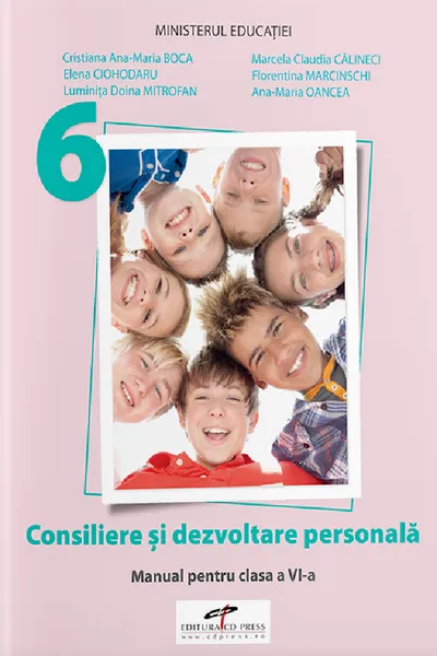 Consiliere și dezvoltare personală - Clasa a 6-a - Manual