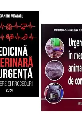 Pachet Medicina Veterinara de Urgenta si Urgente in Medicina Animalelor de Companie