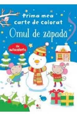 PRIMA MEA CARTE DE DESENAT. OMUL DE ZAPADA (contine autocolante)