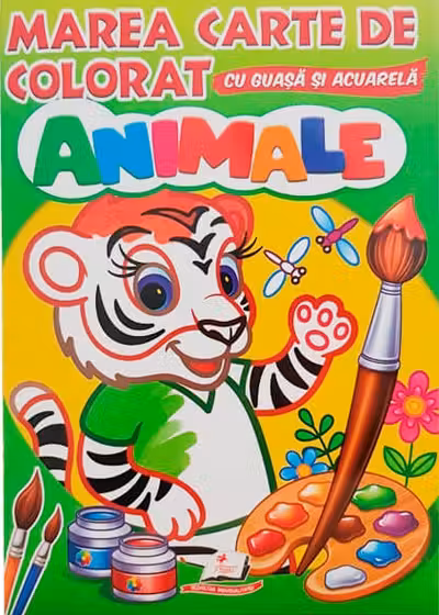 Marea carte de colorat Animale