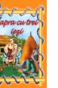 Capra cu trei iezi (Carti ilustrate cu povesti - format A5)