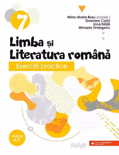 Limba și literatura română. Exerciții practice - Clasa 7