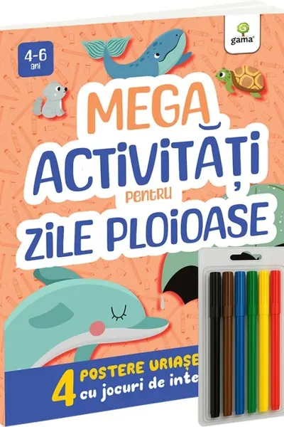 Mega activitati pentru zile ploioase