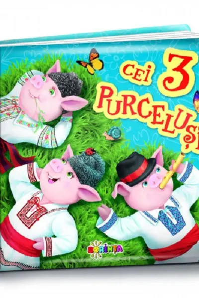 Carti mici pentru pici - Cei 3 purcelusi