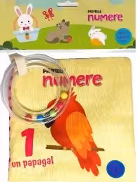 Primele numere - carte material textil