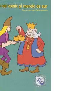 Praslea cel voinic si merele de aur - carte de colorat + poveste (format B5)