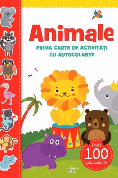 ANIMALE. Prima carte de activitati cu autocolante