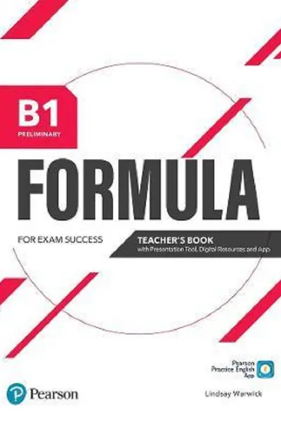 Formula B1 Preliminary Teacher's Book with Presentation Tool, Digital Resources and App