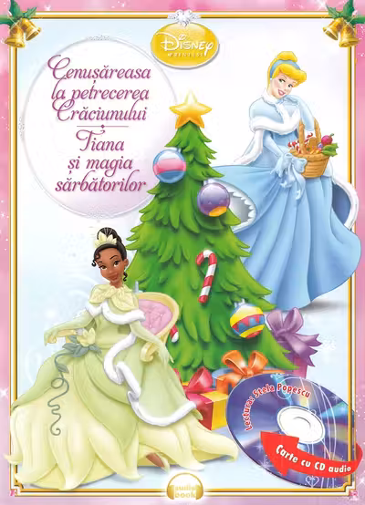 Disney Printese. Cenusareasa la petrecerea Craciunului.