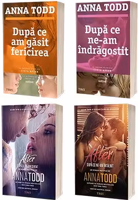 Serie compusa din 4 carti (AFTER) de autor Anna Todd