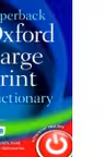 Paperback Oxford Large Print Dictionary