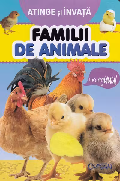 Atinge și învață. Familii de animale