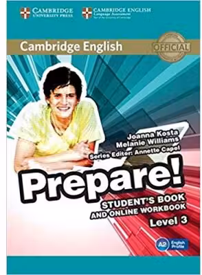 Cambridge English: Prepare! Level 3 - Student's Book (and Online Workbook)