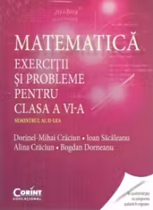 Matematică. Exerciții și probleme - Clasa 6 Sem.2