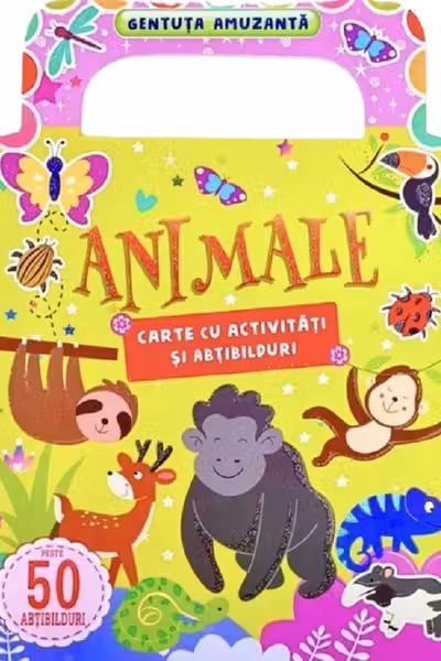 Animale - Carte cu activitati. Gentuta amuzanta