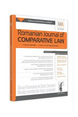 Romanian Journal of Comparative Law 1-2018