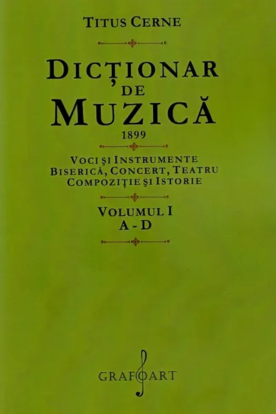 Dicționar de muzică 1899 Vol.1: A-D