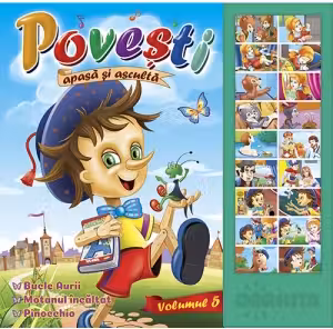Carte cu sunete. Povesti volumul 5