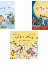 Pachetul de aventuri ale lui Chit si Ront (3 carti pentru copii de 3-6 ani)