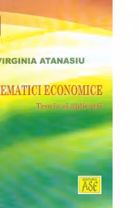Matematici economice. Teorie si aplicatii