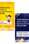 Pachet Titularizare Educatori. Teste rezolvate Limba romana, Pedagogie si Metodica - Camelia Vlad, Carmen Luca, Cristina Simona Scurtu