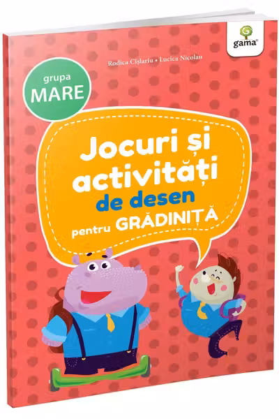 Jocuri si activitati de desen pentru gradinita. Grupa mare
