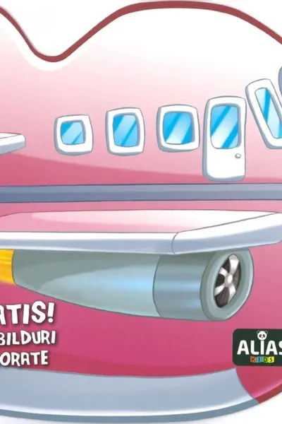 Avionul. Abțibilduri colorate