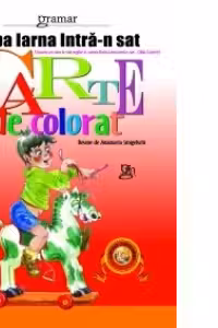 Carte de colorat 1 - Baba Iarna intra-n sat