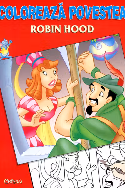 Colorează povestea: Robin Hood
