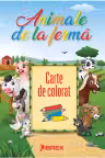 Animale de la ferma. Carte de colorat