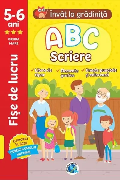 ABC Scriere - 5-6 ani. Grupa mare