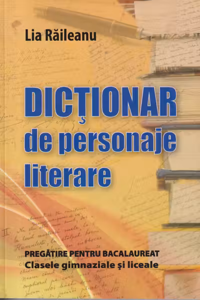 Dictionar de personaje literare