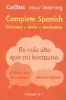 Collins Easy Learning: Complete Spanish Grammar + Verbs + Vocabulary