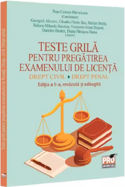 Teste grila pentru pregatirea examenului de licenta