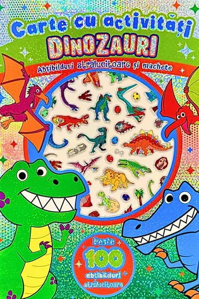 Carte cu activitati- Dinozauri
