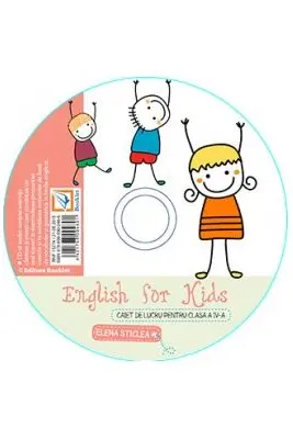 CD audio English for kids, clasa a 4-a