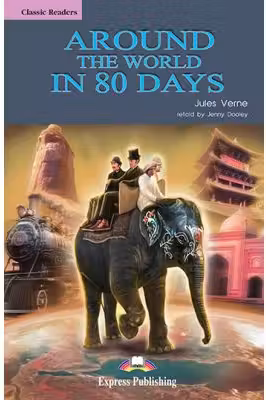 Around the world in 80 days. Retold Set cu CD