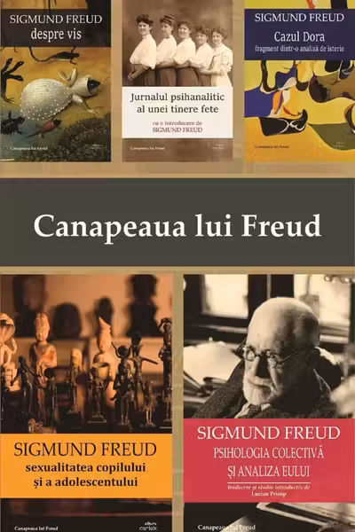 Pachet 5 volume: Canapeaua lui Freud