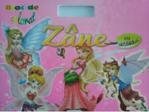 Bloc de colorat - Zane cu abtibilduri