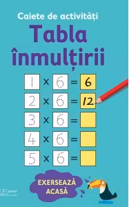 Caiete de activitati. Tabla inmultirii 6-7 ani (Usborne)