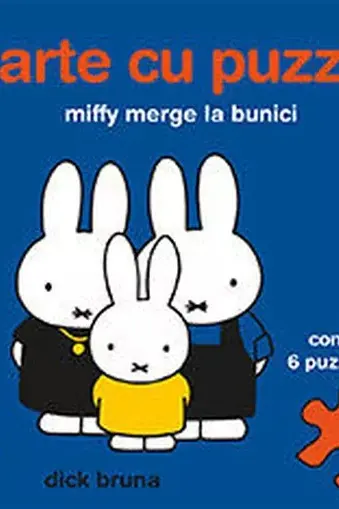 Miffy merge la bunici carte cu puzzle